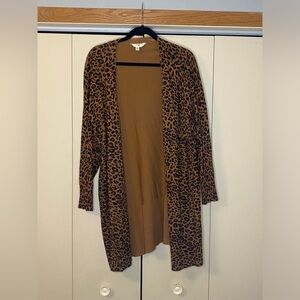 Terra & Sky Cheetah Print Cardigan